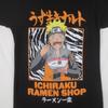 Naruto Ichiraku Ramen Shop Shippuden Kollektion Schwarzes T-Shirt Herren Klein Anime Unisex T-Shirt