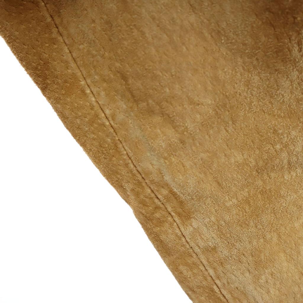 70s 80s vintage Suede Jacket Camel Women Used