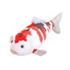 75cm Simulation Poisson Koi Peluche Douce Remplie Dessin Animé Carpe Oreiller Coussin Cadeau Pour Enfants Canapé Décoration Maison