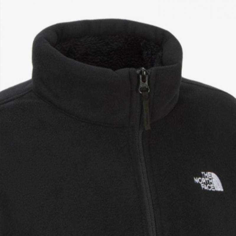 The North Face Women S Furry Fleece Jacket Black Nj4fr80a