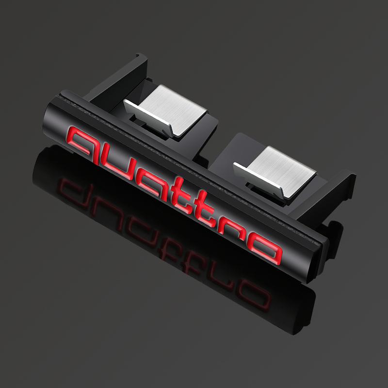 NEW hot Sline Metal Logo Car Sticker Aluminum Emblem For hot S Line Quattro A1 A3 A4 A5 A6 A7 A8 Q2 Q3 Q5 Q6 Q7 Q8 Accessories