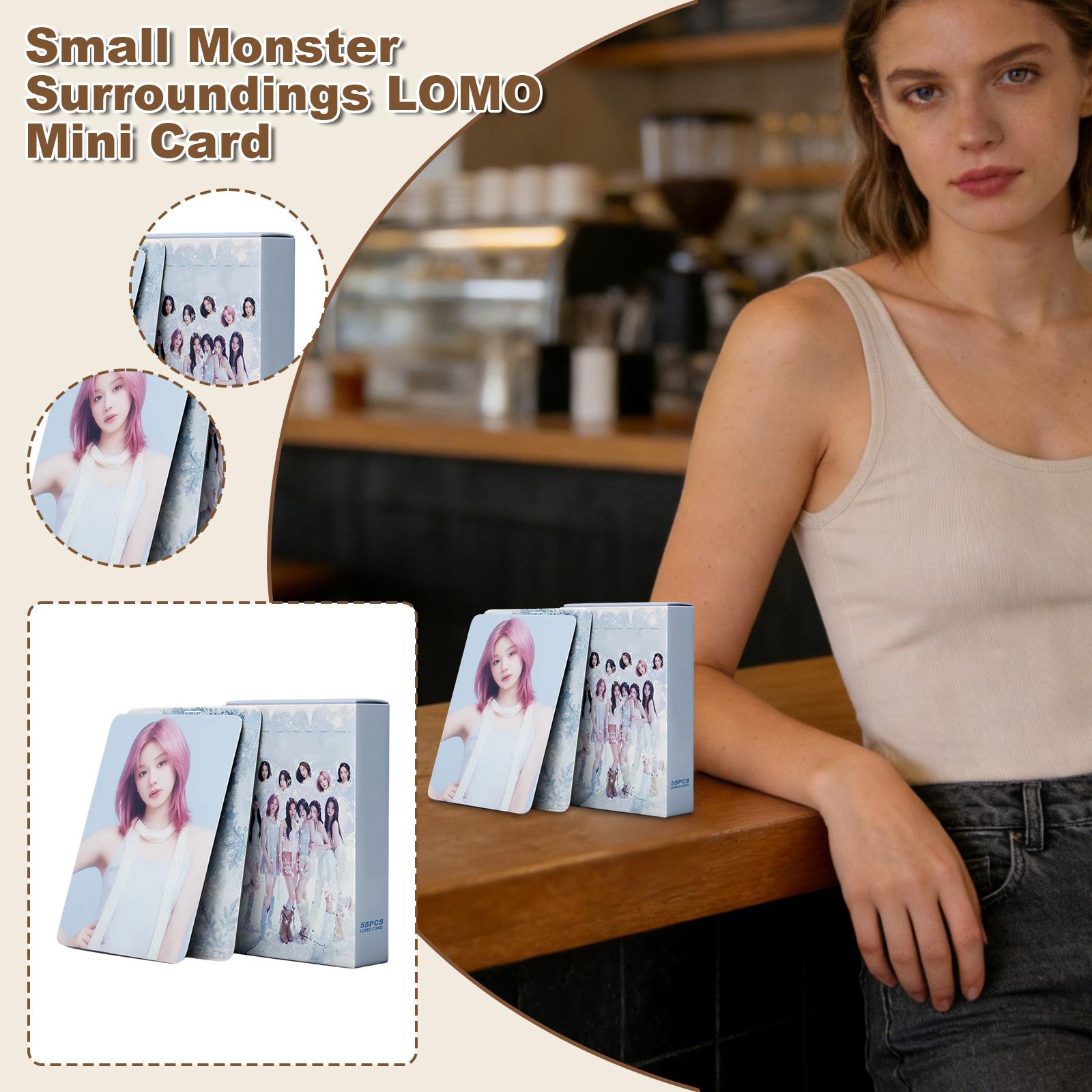 

Набір фотокарток LOMO з 55 предметів: Колекційні листівки зі стильною упаковкою – ідеально підходять для декору, подарунків та колекцій One Size