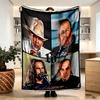 Bohse Onkelz Print Blanket - Soft & Comfortable, for Bedroom, Travel, Sofa, Home Decoration - Birthday Christmas Gift for Friend