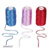  Knitting Crochet Silk Satin Thread Handmade Acrylic Yarn Weave for Kid DIY Lover
