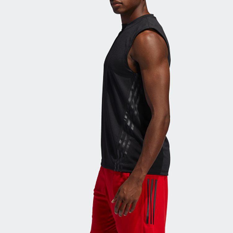 Adidas Tank Tops Men's Black Straight Fit FL4317