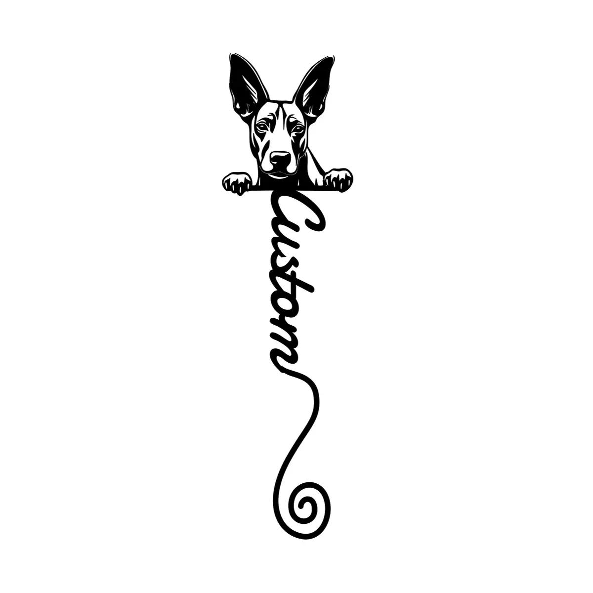 

Metal Bookmark, Vintage Pharaon Hound Design, Gift for Book Lovers, Teacher Appreciation, Unique Dog Lover Gift