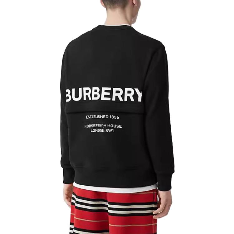 Burberry Sweatshirts Men Black 80135071