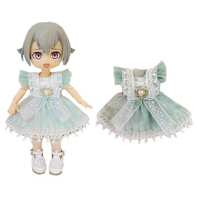 Rakulifey Obitsu 11 Clothing Dress, Green, Clothing, OB11 Size Outfit, Lolita Clothes, 11cm Obitsu Body Supplies