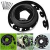 5/10M Fixed Garden Barrier Lawn Grass Plastic Edging Border Landscape Edging Garden Edge Kit With 15 Anchoring Spikes Easy Insta