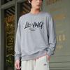 Li Ning Sports Life Collection Sweatshirt Unisex Heather Gray AWDSF75-5