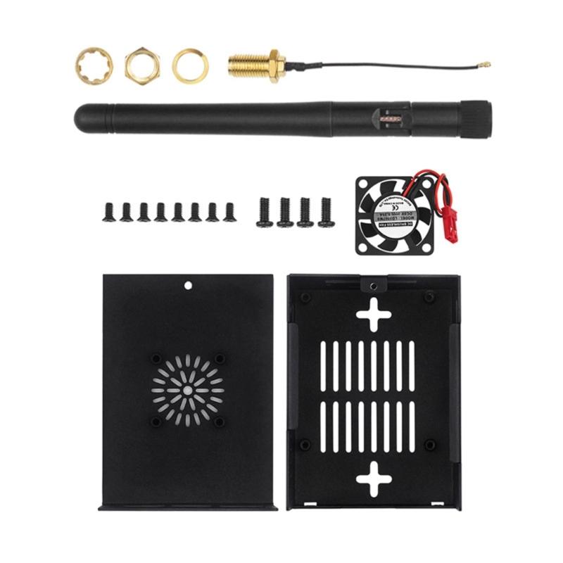 Enclosure with Antenna for Orange Pi 3B Complete Compatibility and Easy Installation