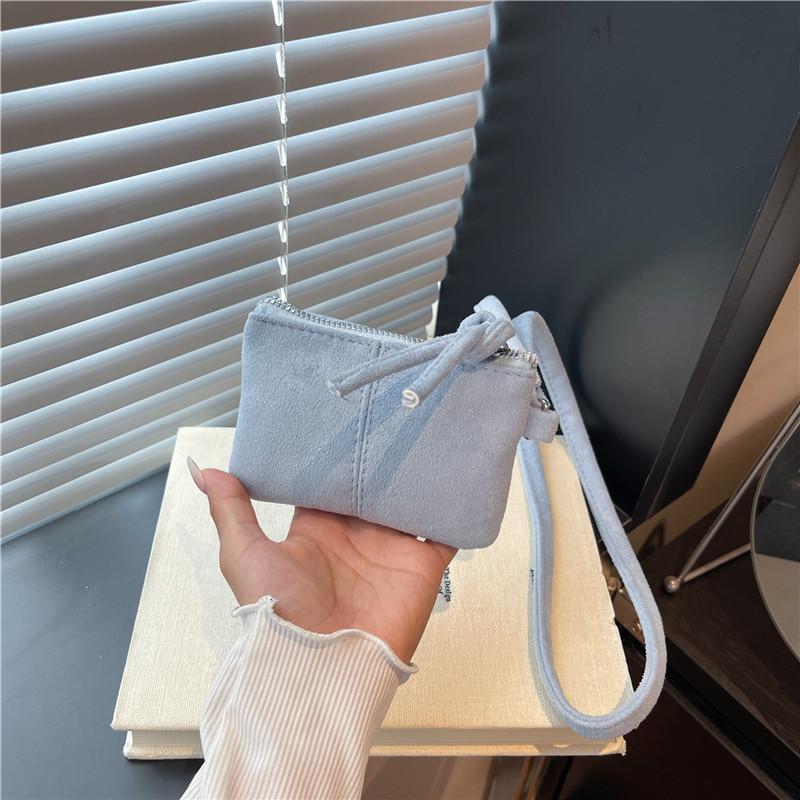 

Модная личность однотонная замша замшевая поверхность изменение мини шея маленькая квадратная сумка женская сумка синий