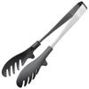 Oaks Leye Made In with Up To for Serving and Cooking One-Click Tongs, Nylon, Japan, Lock, Heat-Resistant 190°C, Dishwasher-Safe, LES3216,