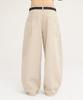 Akesi Crude Double Pocket Curved Pants_Beige