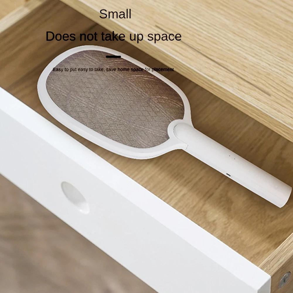 Mosquito Killer Lamp USB Rechargeable Electric Foldable Mosquito Killer Racket Fly Swatter Repellent Lamp Zapper Insects Racket