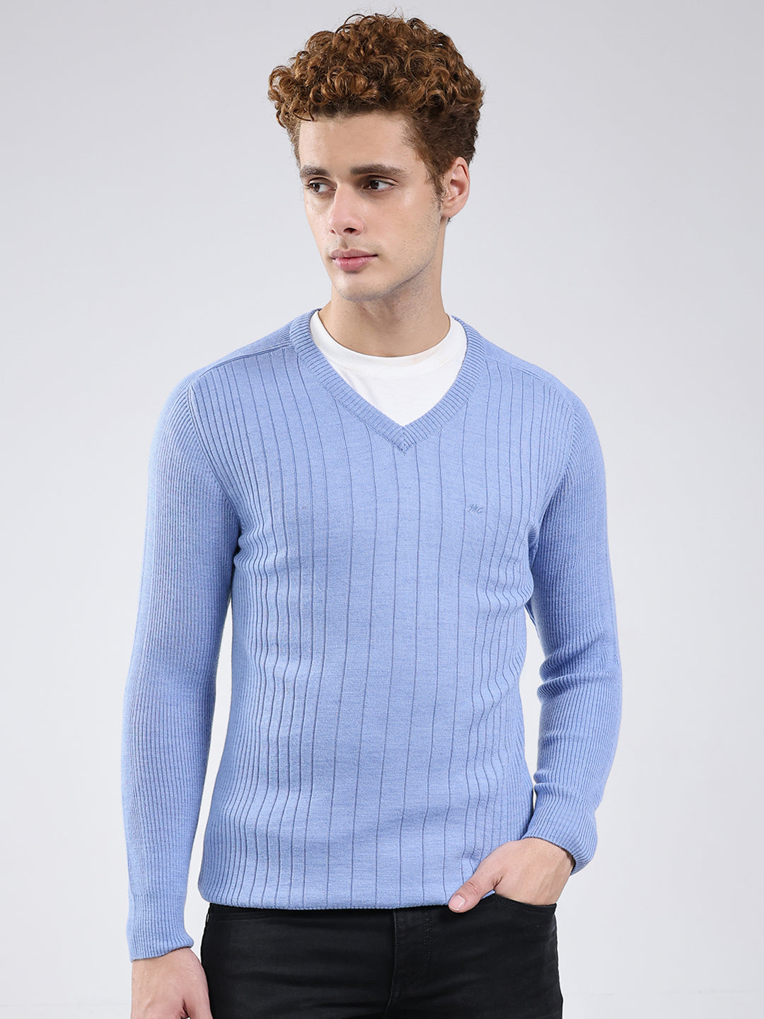Monte Carlo Mens Regular Fit Solid Pullover XXL