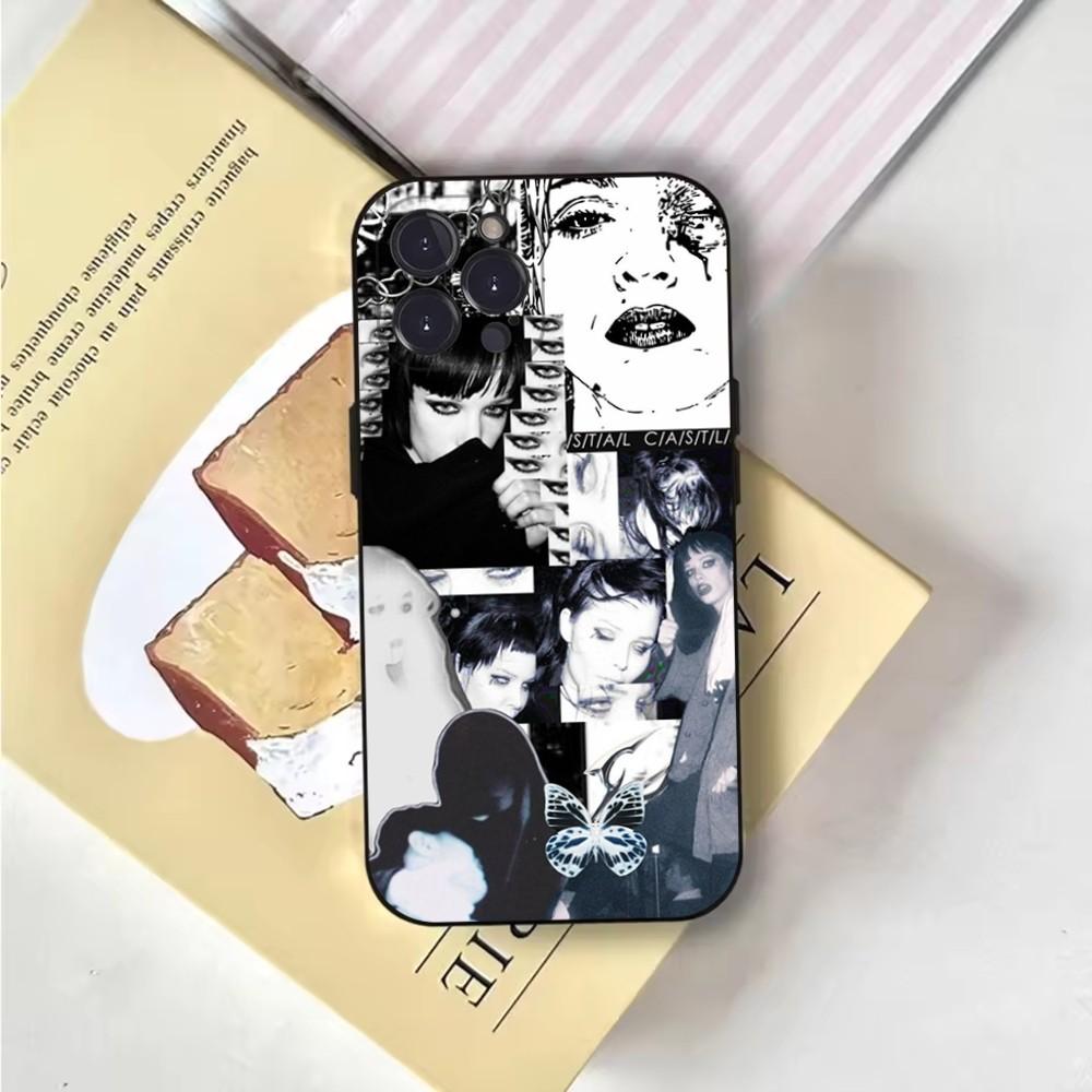 

BNAD C-Crystal C-Castles Phone Case For iPhone 16,15,14,13,12,11,Pro,X,XS,Max,XR,Plus,Mini Soft Black Cover iPhone16