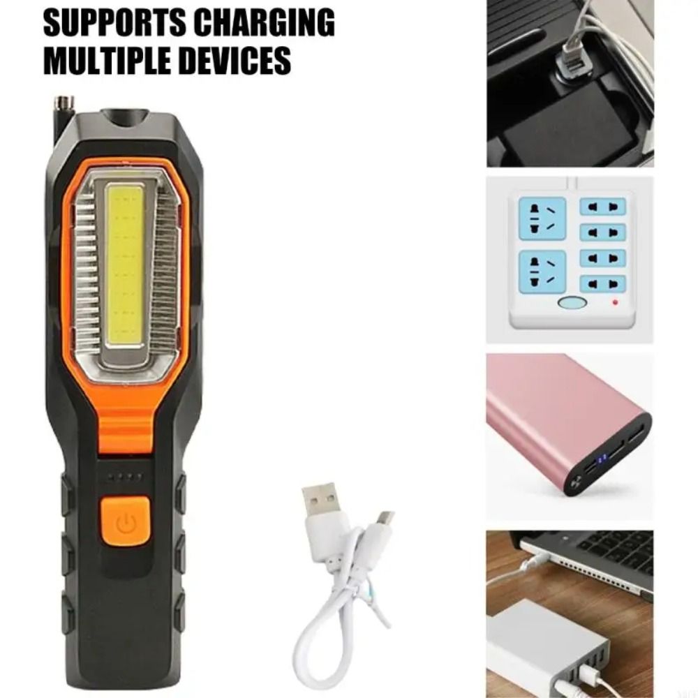 Plastic Hook Design Work Light Lightweight Warning Torch Car Garage Mechanic Lamp  Repair