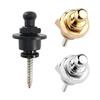 Anti-Slip Metal Guitar Strap Locks Button Guitar Bass Locking Fasten Security