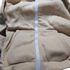Hoodie Women Long Sleeves Zipper Casual Outerwear Solid Color Warm Cardigan Autumn Winter Drawstring Loose
