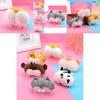 Cute Dog Rear Plush Keychain Short Plush Soft Student Gift Wholesaler