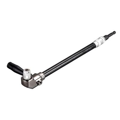 Dazzlestar Eje Flexible Ángulo Ideal para Trabajar en Espacios Estrechos y Extensión Atornillador en L, Espacios, Perforación,