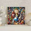 Disney Diamant Malerei Kits Alice im Wunderland Kristall Aufkleber 5D Vollstickerei Kunst Cartoon für Erwachsene