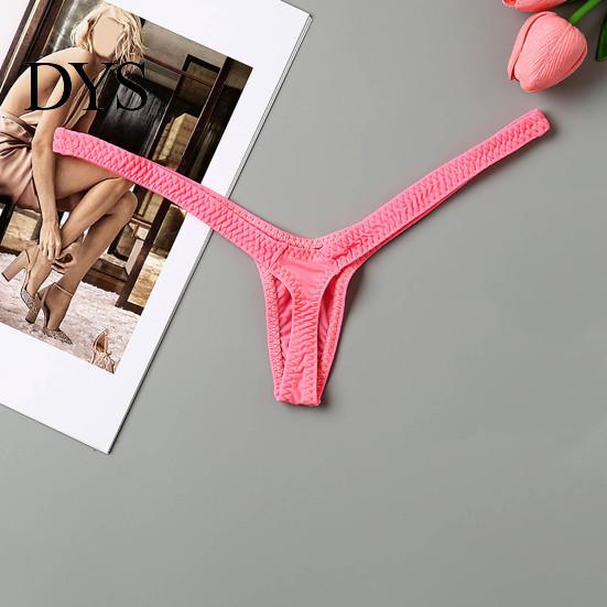 Lady Panties G-string Tiny Tempting Low Waist Hot Lightweight Sexy Elastic Pornographic T-shape Female Intimate Clothes