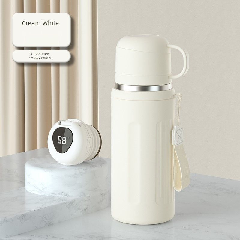 2025 New Model of High-Looking Water Cup for Women, Office Cup for Female Office Workers, Large-Capacity Thermos Cup for Women