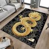 1PC Golden Dragon Non-Slip Floor Carpet, Suitable for Office, Bedroomand Playrooms. It Can Also Be Used As a Sofa Footrest cover-T66
