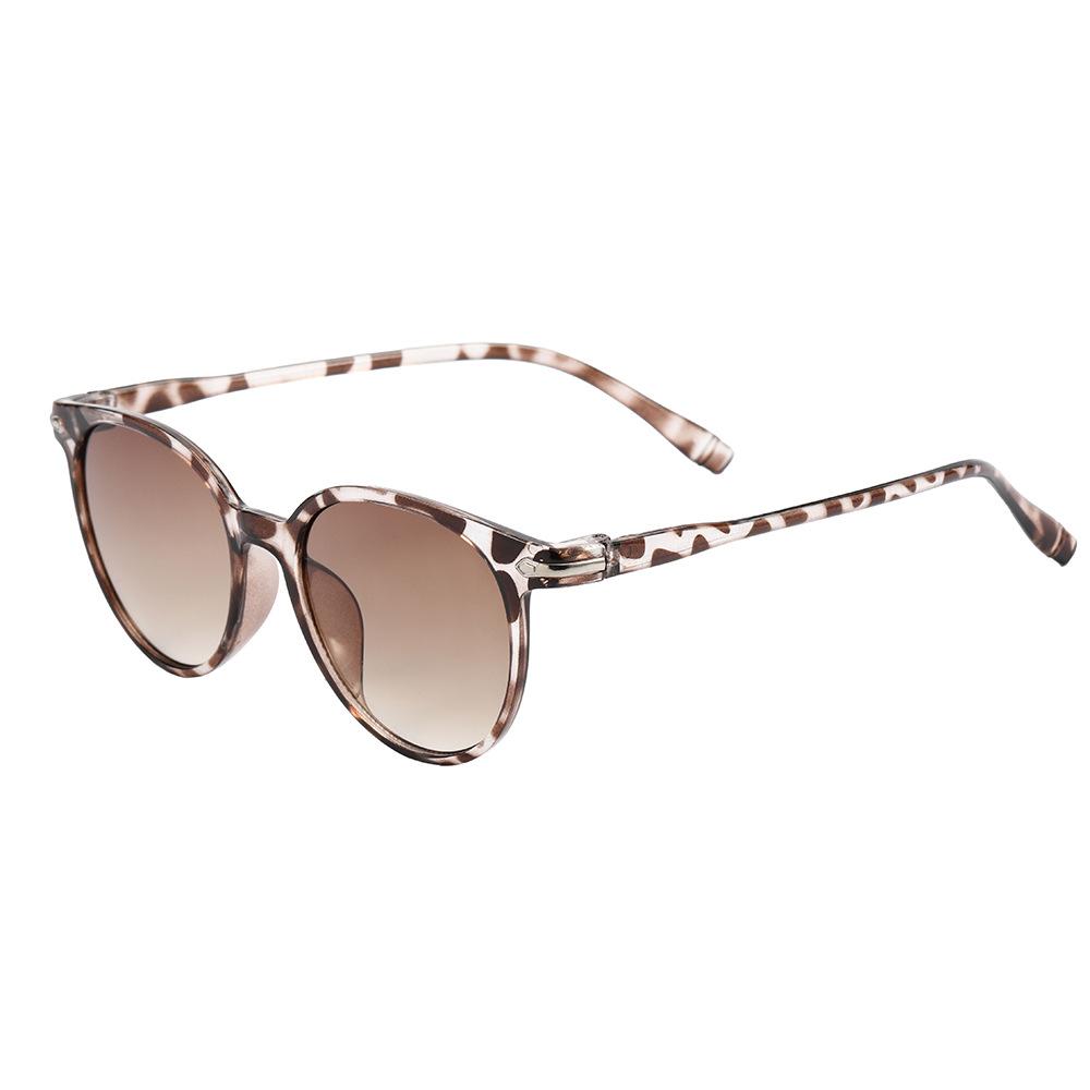 

Новые модные очки Цельная оправа для очков Леопардовые оттенки Круглые солнцезащитные очки Женские очки Женские Мужские Солнцезащитные очки