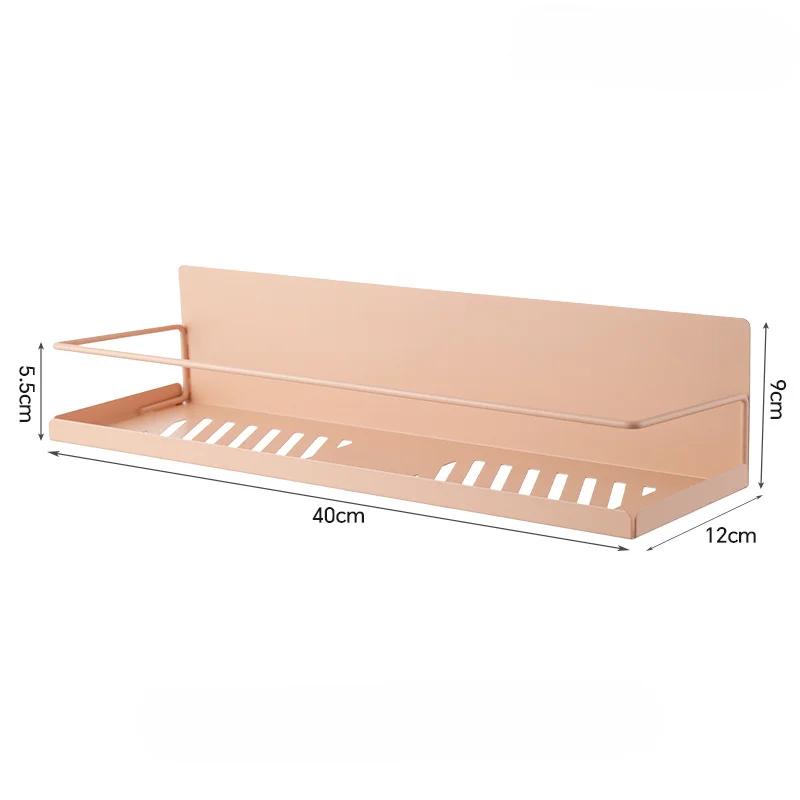 Magnetic Spice Rack for Refrigerator Side Shelf Kitchen Punch-Free Hanging Sundries Frame Wall Mounted Hollow Out Storage Racks