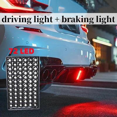 12V 72 LED F1 Stil Auto Heckspoiler LED Bremslicht Hecklippe Lampe für BMW für Benz für VW Universal Auto