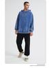2024 Autumn/Winter Vintage Minimalist Heavyweight Washed Waxed Terry Hoodie (420gsm)