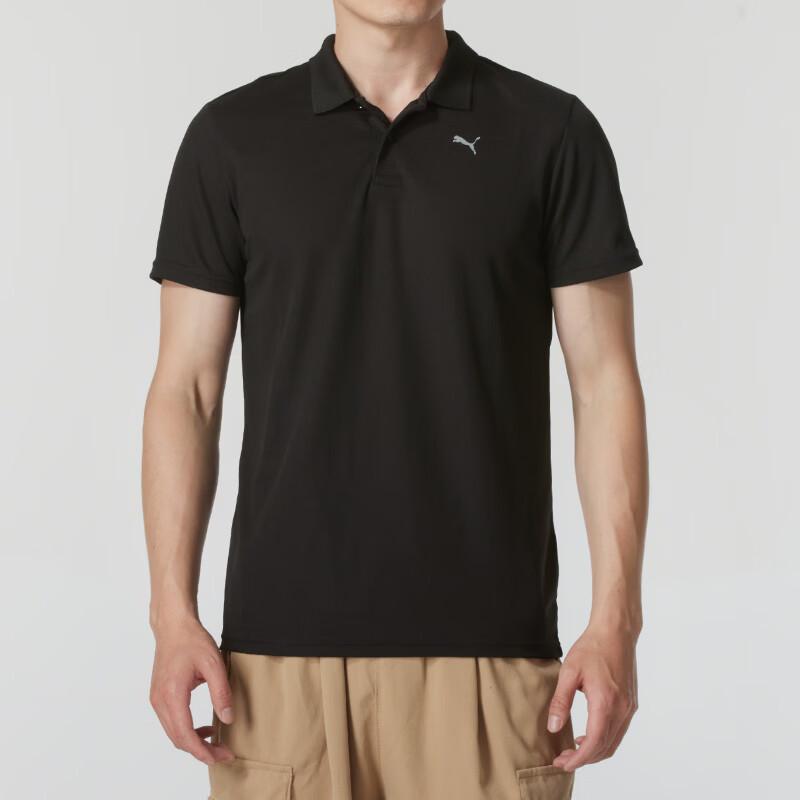 

PUMA Men s Summer Short Sleeve Polo Shirt 521933-01 S