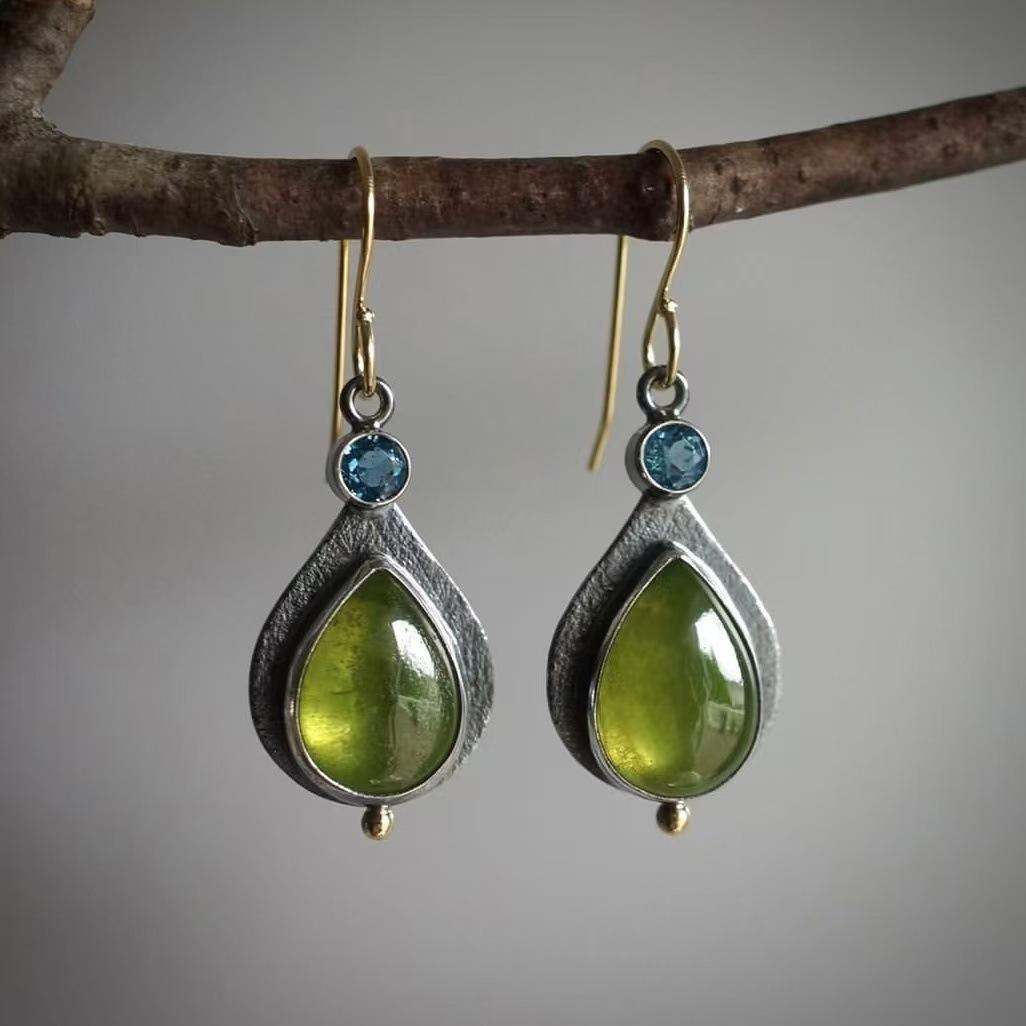 

Retro Teardrop Earrings; Fashionable, Personal, And Luxurious Women s Earrings With A High-end Feel.