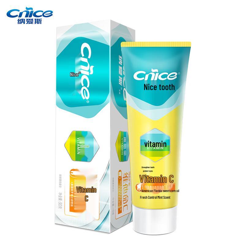 

Nice Vitamin C Fresh Orange Mint Toothpaste