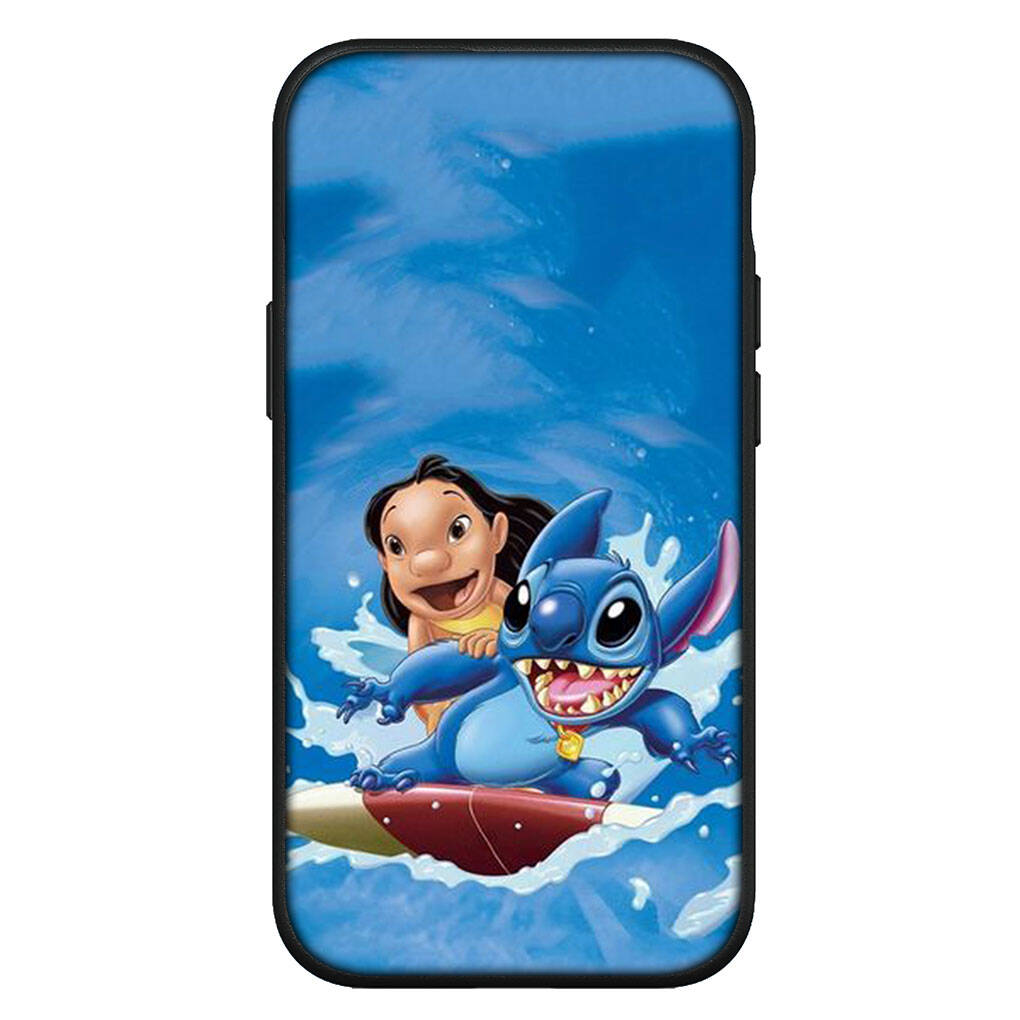 Cover for iPhone 17 16 15 Xiaomi Poco Redmi Note 14 13 12 11 Pro Max 9 16e Samsung Galaxy S25 S24 S23 OPPO Huawei Cute Lilo Cartoon Stitch Phone Case