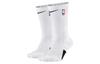 Nike Skarpety NBA Elite Crew Unisex 1 Para Białe Dla Pary SX7587-100
