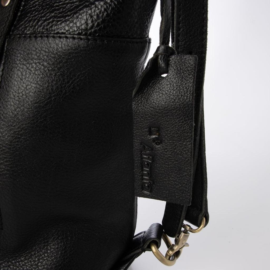 Cowhide 2-way backpack