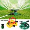 360 Degree Automatic Rotation Lawn Water Sprinkler Garden Grass Watering Irrigation Tool Quick Connecting Water-saving Nozzle