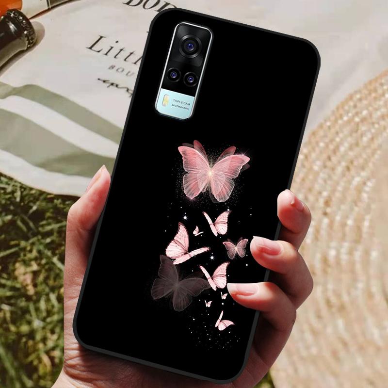 For Coque vivo Y31 2021 Case Silicon Back Cover Phone Case For Vivo V2036 Cases Soft bumper Funda for Vivo Y 31 VivoY31 2021 Bag