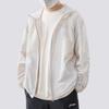 Li-Ning Solid Color Lightweight Breathable Outdoor UV Protection Casual Versatile Sports Jacket Men jackets Gray YFDW257-2