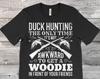 Duck Hunting Cool Funny T-Shirt, Hunter Gifts, Waterfowl Geese Ducks Lover, Hunt Sport Season Goose Overlapping, Grandpa Dad Father's Day,