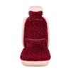 Rabbit Fur Rabbit Fur Car Pad Non-slip Plush Seat Cushion Leopard Print Seat Cover  Cushion Front