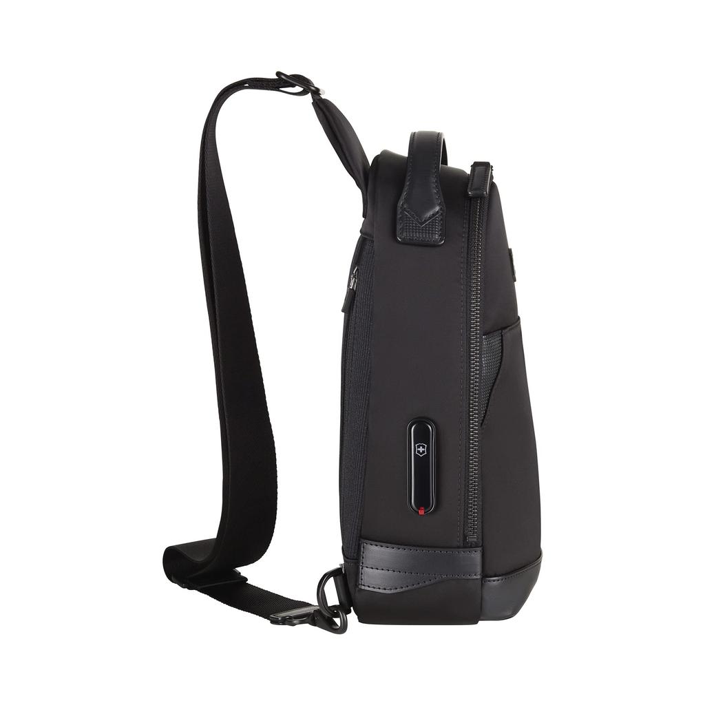 Victorinox ALOX Nero Sling Bag, Black Shoulder Bag