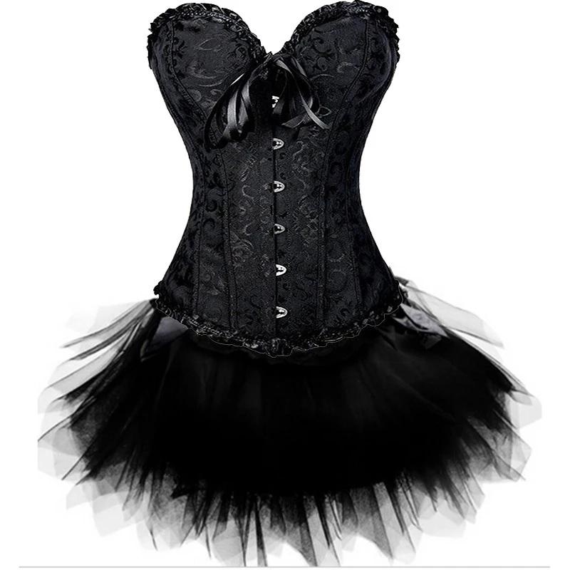 Sieviešu Seksuāls Burleskas Overbust Korsešu Bustier