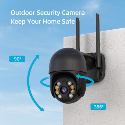 4K 8MP Wifi IP Kamera 5MP H.265 Drahtlose Outdoor PTZ Kamera AI Tracking 3MP HD Sicherheit Kamera 1080P CCTV Überwachung P2P ICsee