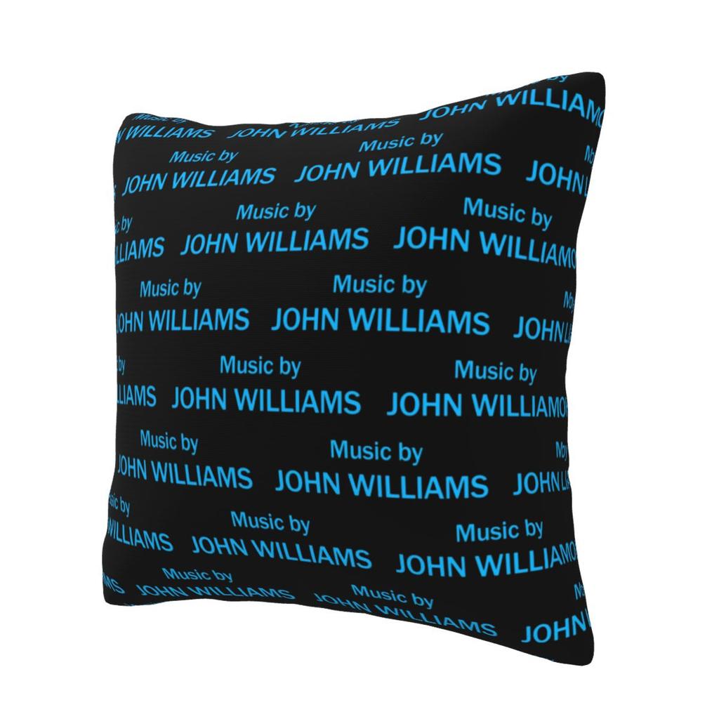 Music By John Williams Square Pillowcase Pillow Cover Cushion Zip Decorative Comfort Throw Pillow for Home Sofa