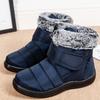 Women'S Boots Waterproof Women Ankle Boots Keep Warm Fur Winter Shoes Woman Snow Boots  New Winter Botas Mujer Black Boot